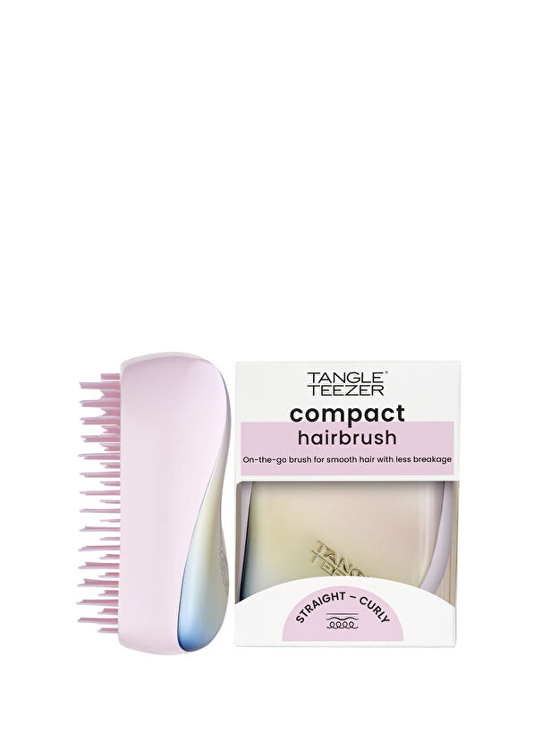 Tangle Teezer Compact Styler Matte Ombre Chrome Hair Brush - 1