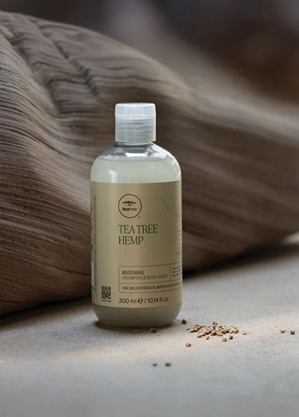 Tea Tree Hemp Restoring Onarıcı Saç ve Vücut Şampuanı 300 ml - 4