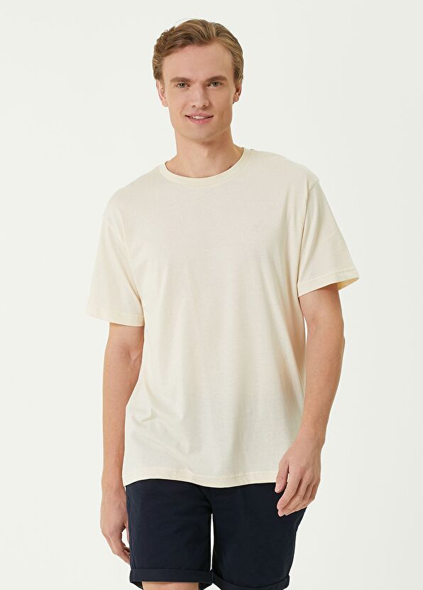 Beymen Club Ekru Oversized T-shirt - 1