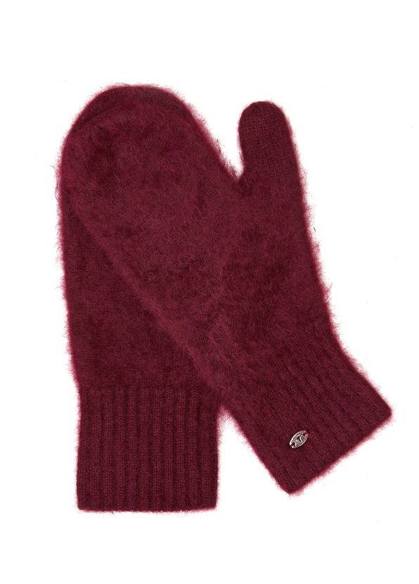 Beymen Club Burgundy Brushed Women's Cashmere Gloves - 2