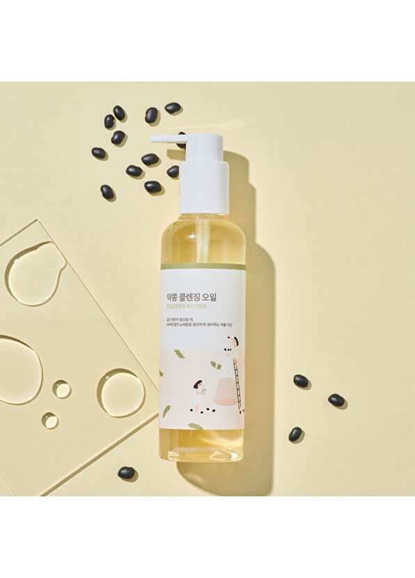 Round Lab Soybean Cleansing Oil Anti-Blackhead Oil-Based Cleanser with Gentle Acid and Soy Extract 200ml - 2
