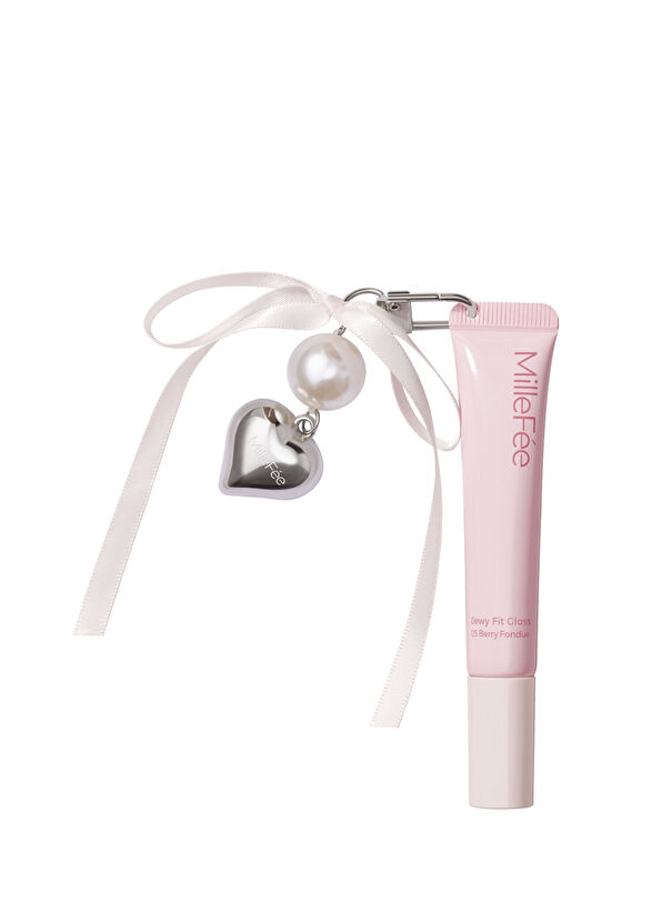 Millefee Dewy Fit Gloss 05 Berry Fondue Lip Gloss Dudak Parlatıcısı  - 1