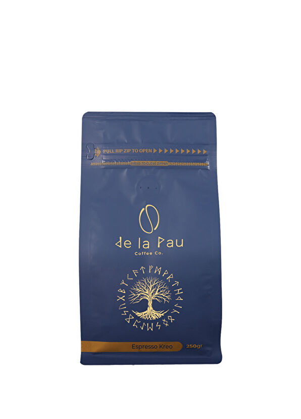 De La Pau Espresso Kreo %80 Arabica Blend Çekirdek Kahve 250 gr - 2