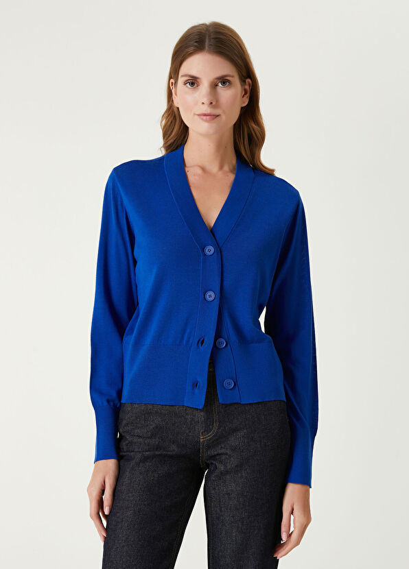 Academia Saks Basic Yün Hırka - 1