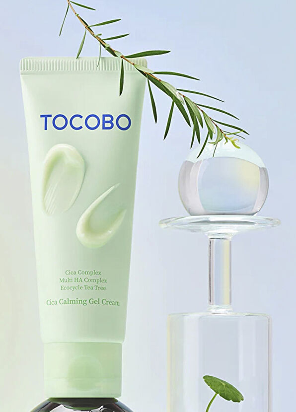 Tocobo Cica Calming Gel Cream Deluxe Cica Soothing Refreshing Gel Face Cream 15 ml - 2
