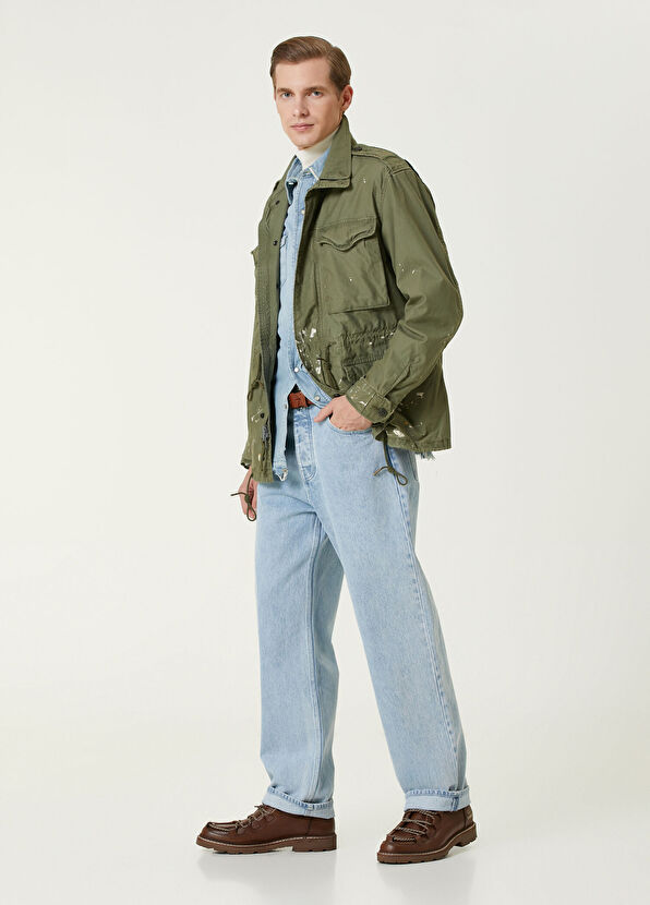 Polo Ralph Lauren Haki Logo Detaylı Kaban - 2