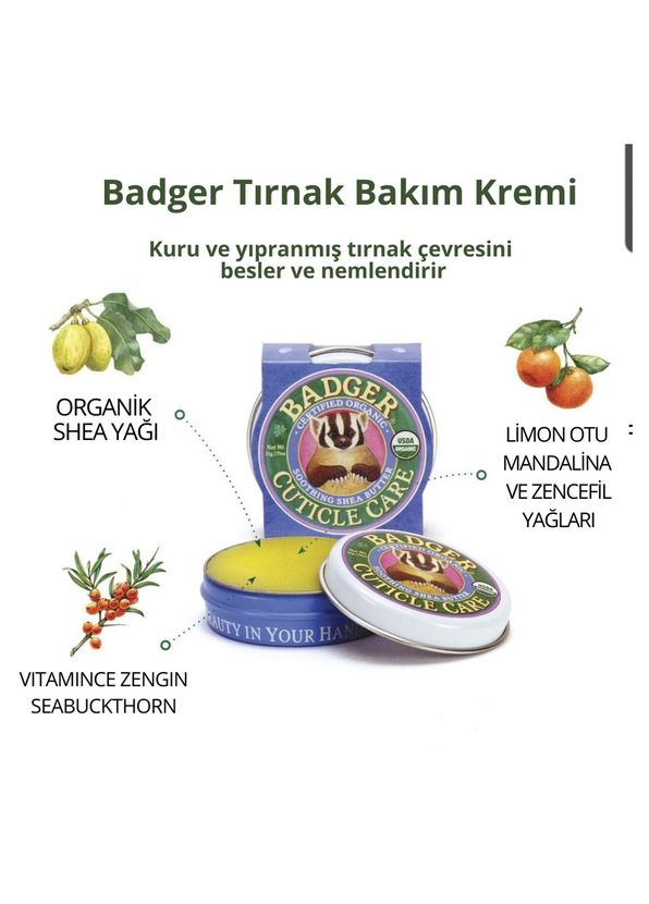 Badger Cuticle Care Nemlendirici Tırnak Bakım Kremi 21 gr - 2
