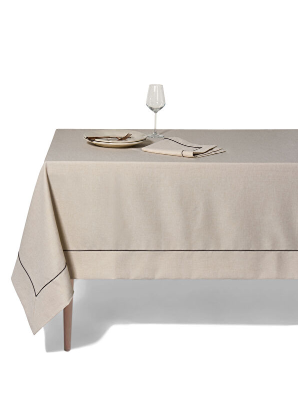 Ren Home Lume Verde Ekru Masa Örtüsü 180 x 320 cm - 2