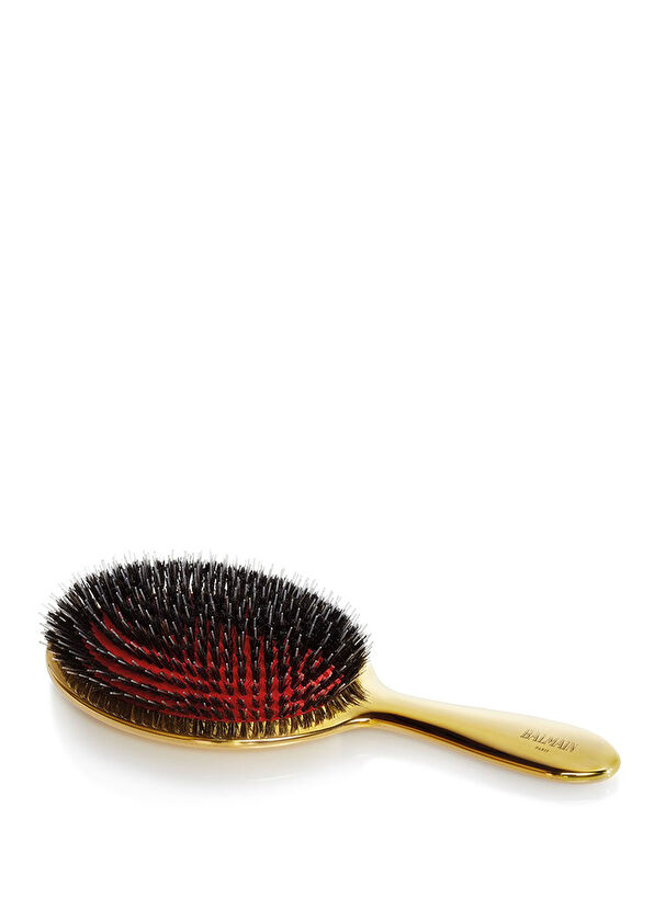 Balmain Golden Boar Hair Spa Brush 14 Ayar Altın Kaplama Kadın Tarak  - 2