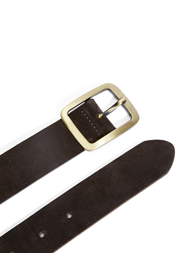 Beymen Club Kahverengi Kadın Süet Kemer - 2