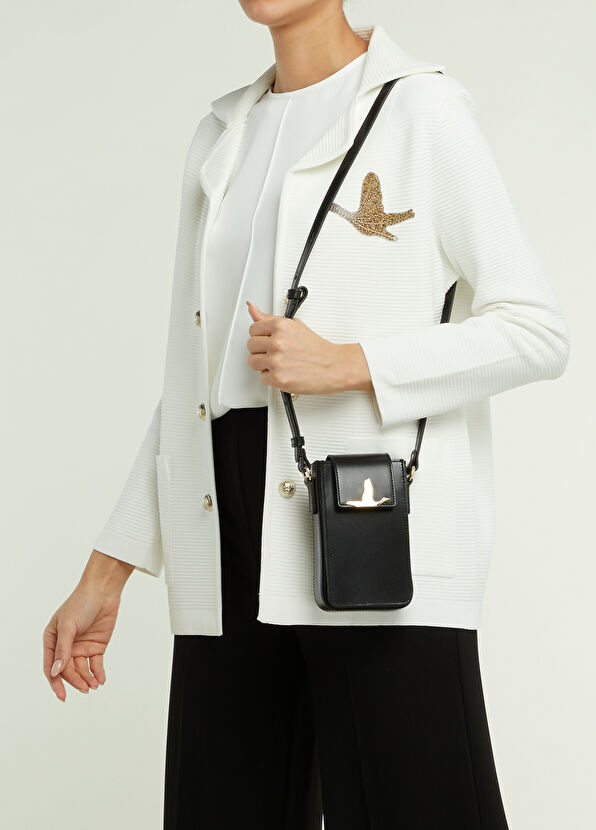 Beymen Club Milano Siyah Kadın Deri Mini Çanta - 2