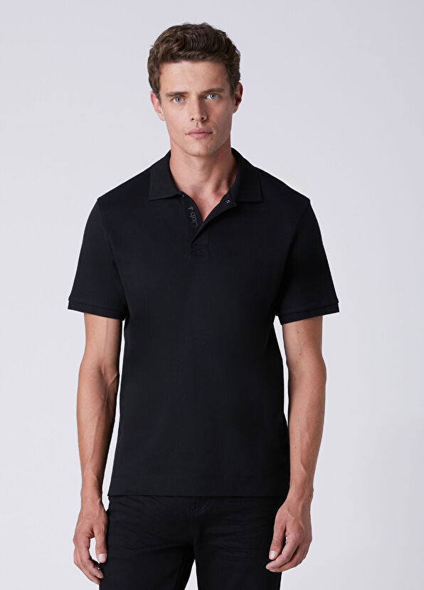 Beymen Club Comfort Fit Siyah Polo Yaka T-shirt - 1