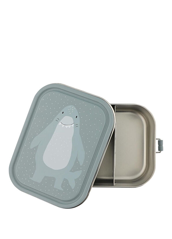 Trixie Mr.Shark Turquoise Large Size Kids Lunch Box - 1