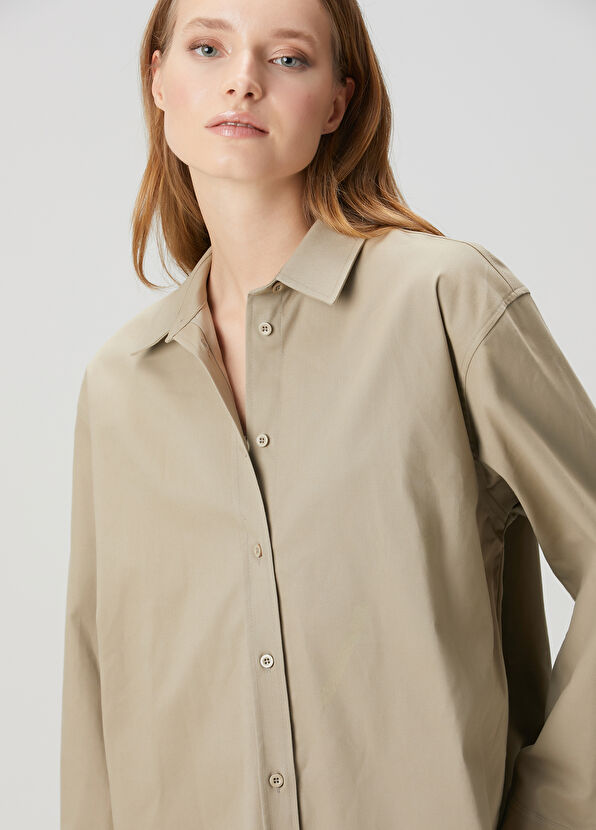 Beymen Club Koyu Bej Dış Gömlek - 2
