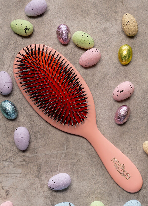 Mason Pearson Pocket Bristle Nylon BN4 Pink Saç Fırçası - 4