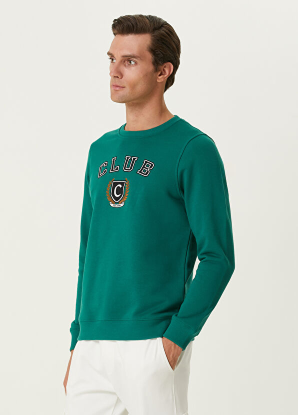 Beymen Club Club College Green Sweatshirt - 4