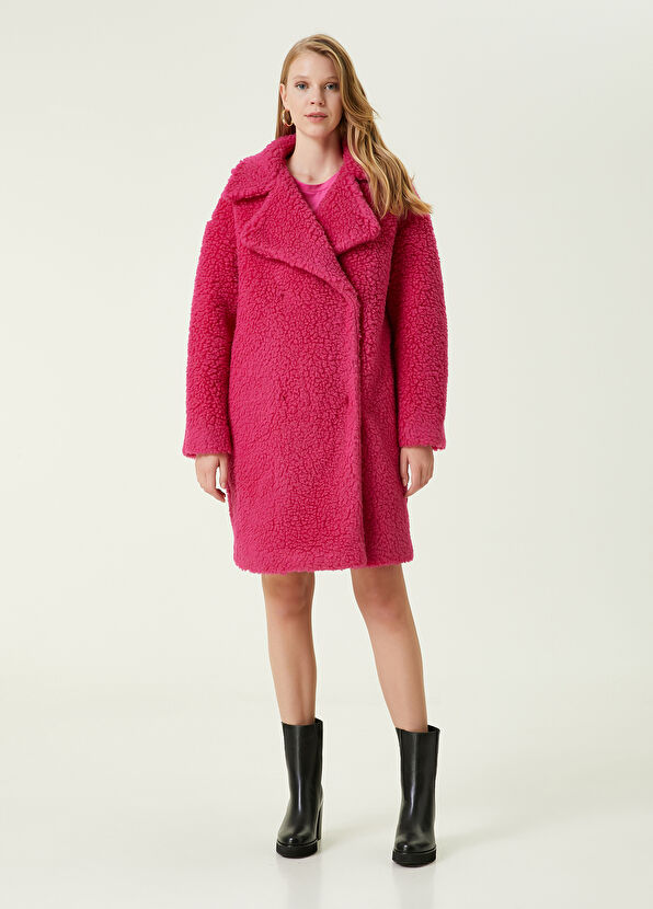 Beymen Club Fuşya Peluş Kaban - 4