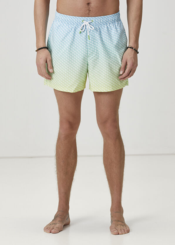 Beymen Club Yeşil Mavi Degradeli Mayo - 2