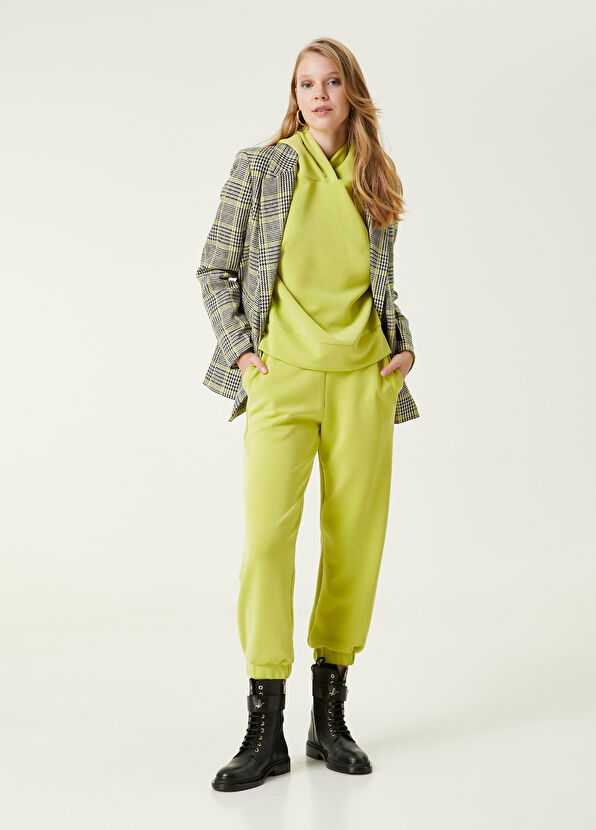 Beymen Club Yeşil Ekose Desenli Tek Düğmeli Blazer Ceket - 2