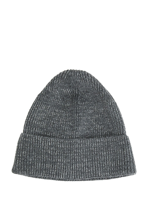 Beymen Club Anthracite Glittery Women's Knit Wool Beanie - 2
