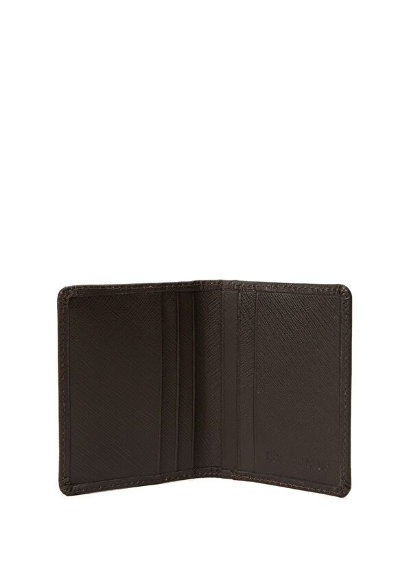 Beymen Club Kahverengi Dokulu Erkek Deri Kartlık - 3