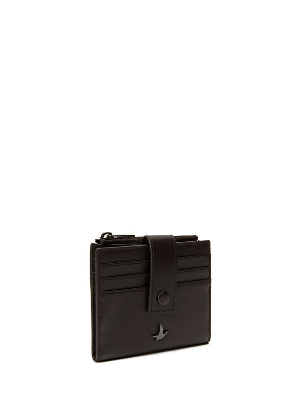 Beymen Club Brown Men's Leather Card Holder - 2