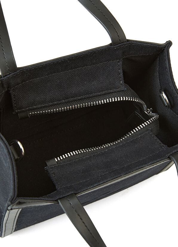 Beymen Club Black Small Women's Canvas Bag - 4