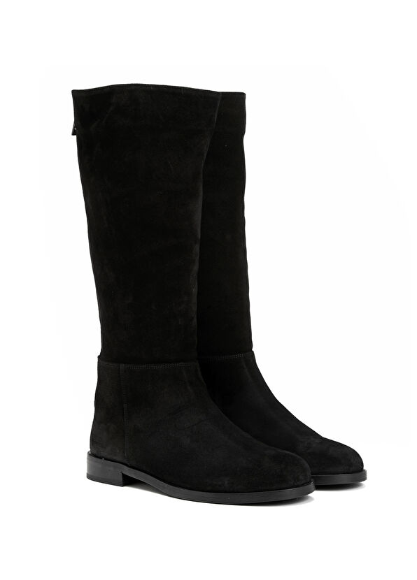 Beymen Club Black Womens Suede Boots - 2