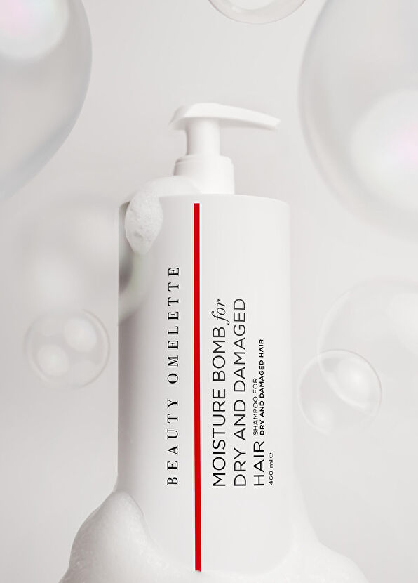 Beauty Omelette Moisture Bomb Kuru ve Yıpranmış Saçlar İçin Nemlendirici Şampuan 460 ml - 2