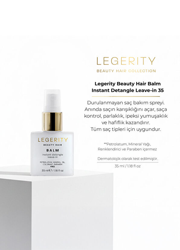 Screen Hair Care Legerity Beauty Hair Balm Shine Leave-In Spray Conditioner 35 ml - 2