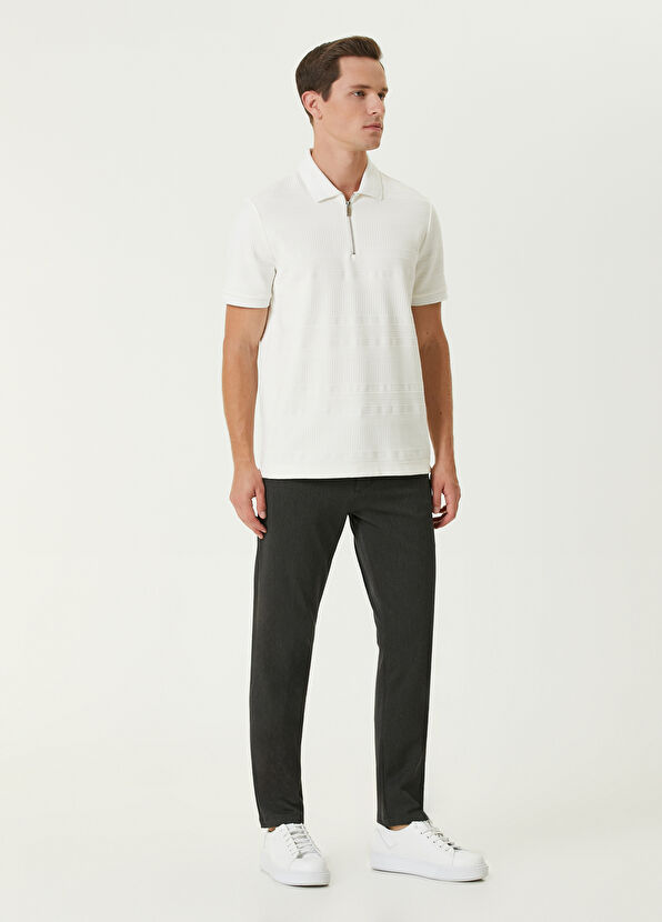 Beymen Club Slim Fit Dark Grey Pants - 1