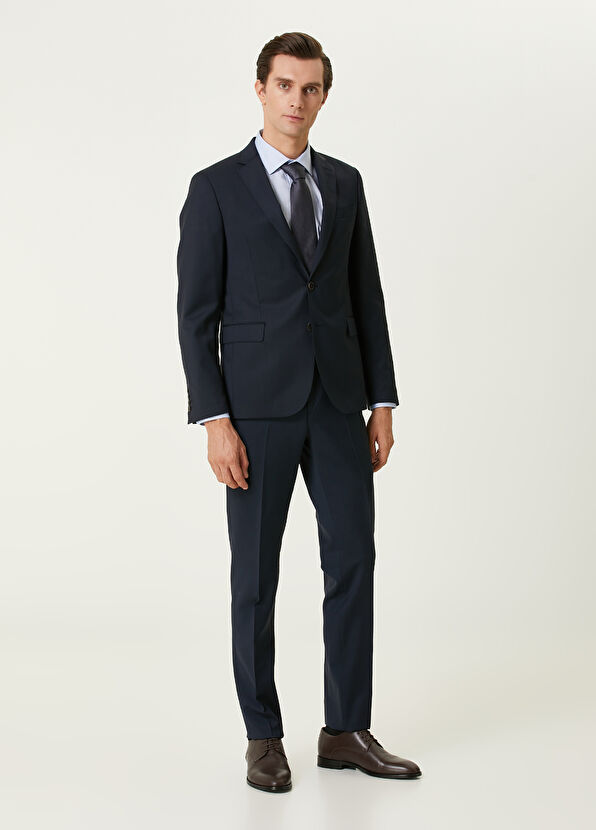 Slim Fit Mavi Non-iron Gömlek Beymen Club Slim Fit Mavi Non-iron Gömlek - 3