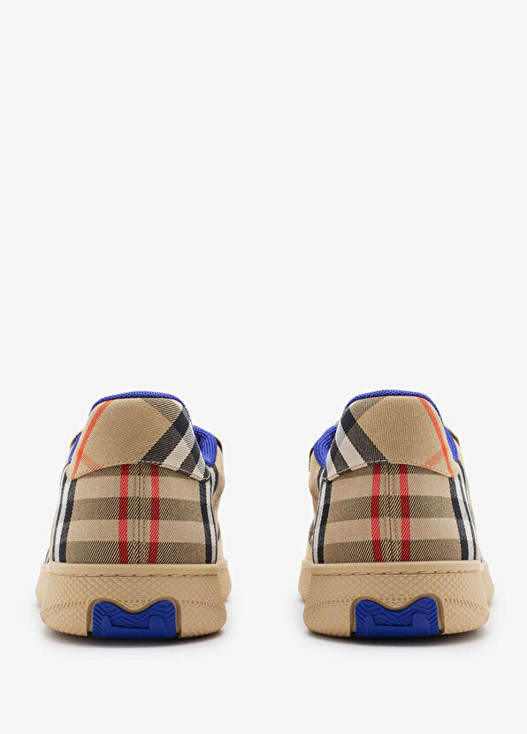 Burberry Check Terrace Beige Men's Sneakers - 3