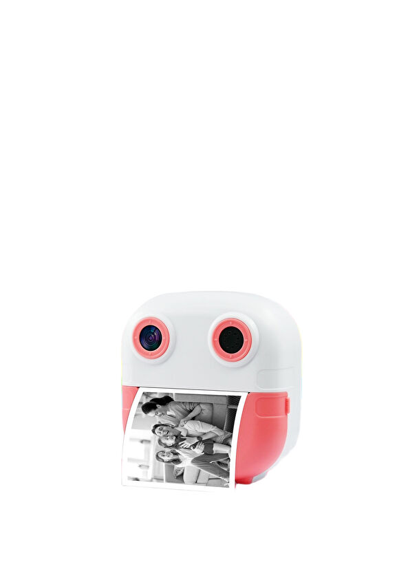 Piili Pembe Print Çocuk Şipşak Fotoğraf Makinesi - 4