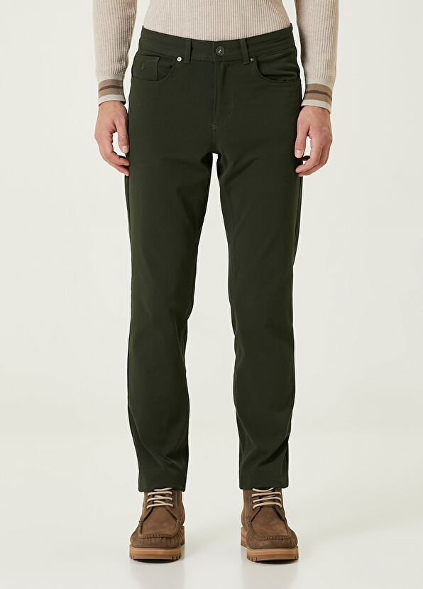 Beymen Club Yeşil Stretch Travel Spor Pantolon - 2