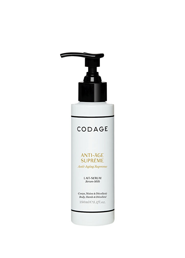 Codage Paris Serum Milk Anti Aging Supreme Superior Anti Aging Serum Effective Body Milk 150 ml - 1
