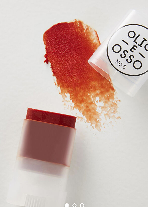 Olio E Osso Ruj Allık Lip Cheek Eye Dudak Multi Stick Clean Beauty Tinted Blush Renkli Nemlendirici  - 2
