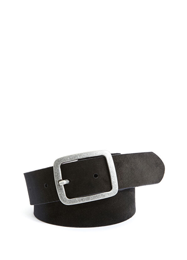 Beymen Club Black Women's Suede Belt - 1