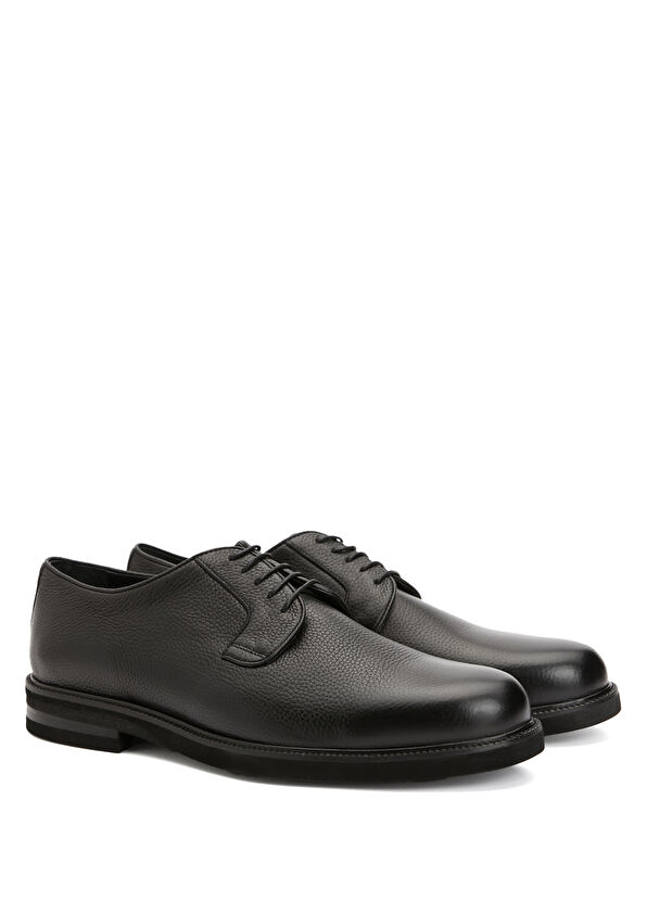 Beymen Club Black Men's Leather Shoes - 2