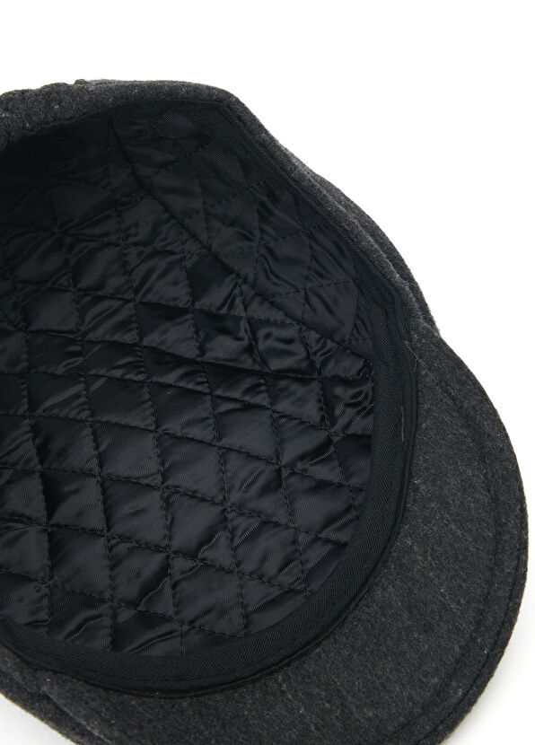 Beymen Club Anthracite Faint Striped Men's Wool Hat - 4