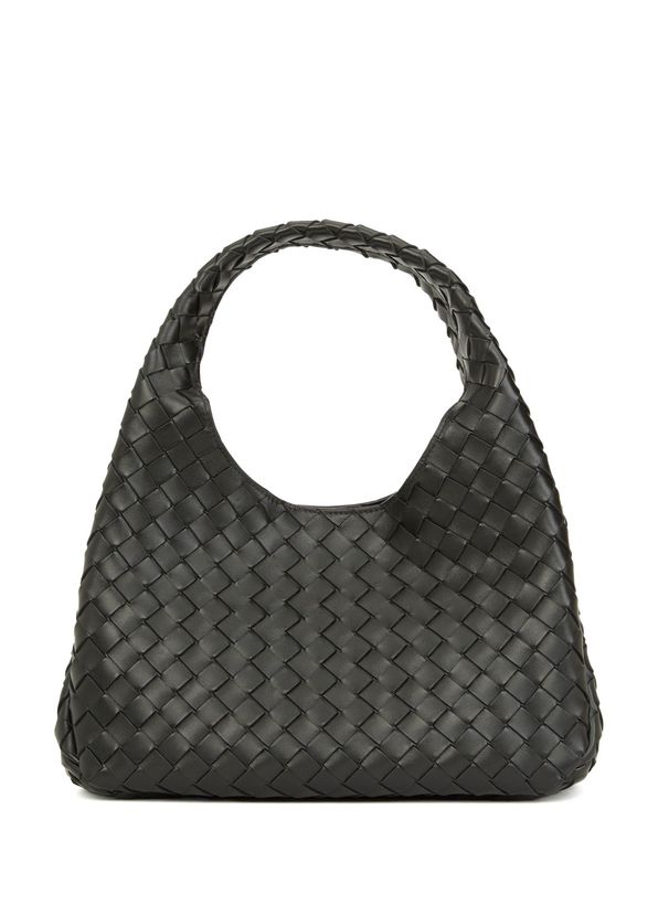 Bottega Veneta Campana Siyah Kadın Deri Çanta - 1