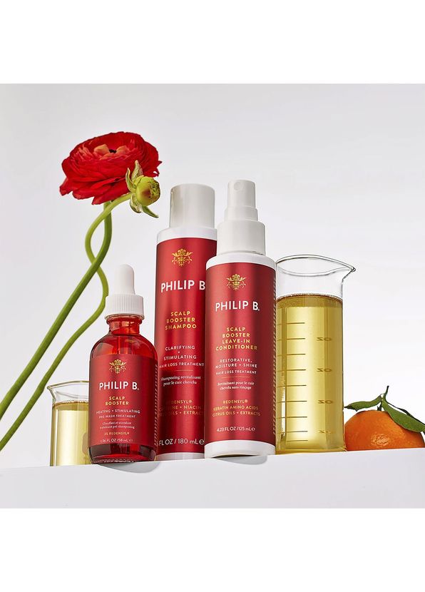 Philip B. Scalp Booster System Volumizing 4-Piece Hair Care Set - 4
