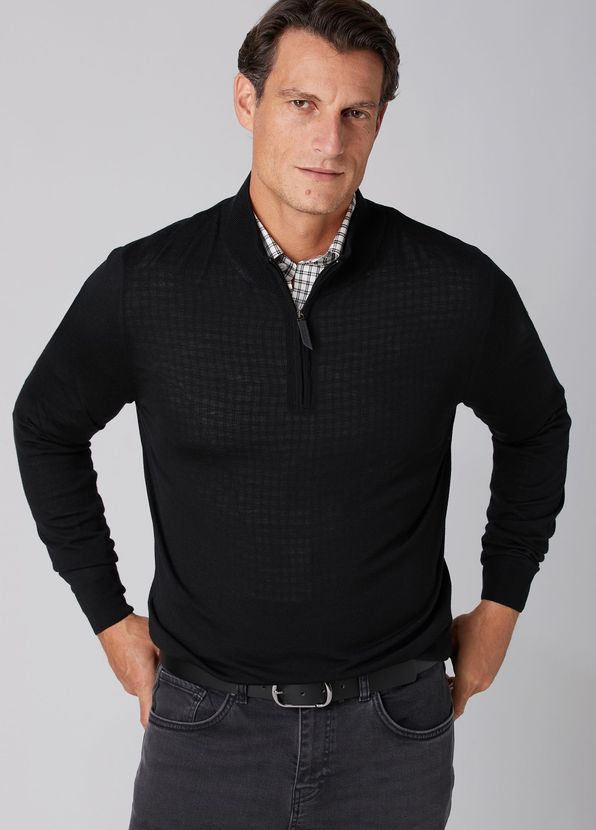 Beymen Collection Black Polo Wool Sweater - 2