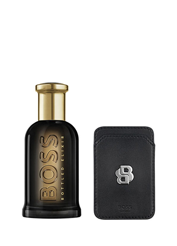 Boss Bottled Elixir EDP 100 ml + Kartlık Erkek Parfüm Seti - 1
