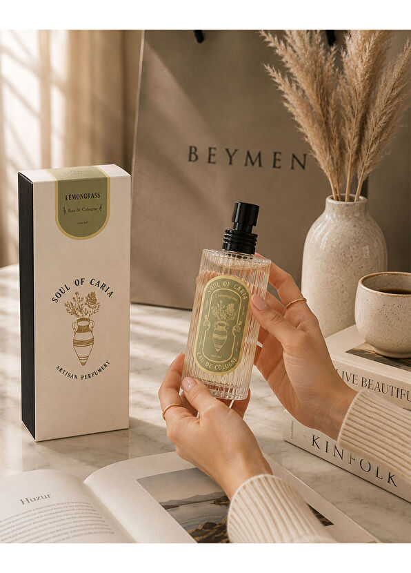 Soul of Caria Lemongrass Artisan Kolonya 100 ml - 2