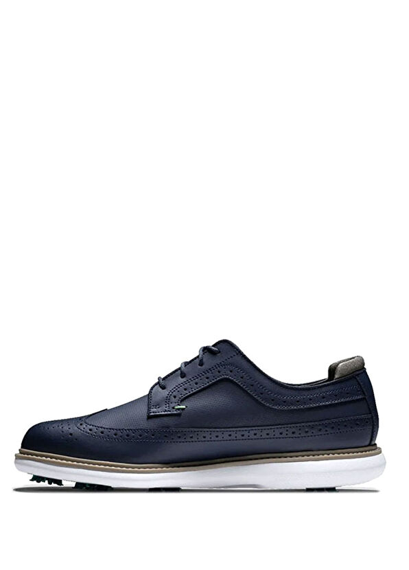 FootJoy Traditions Spikeless Navy Blue Men's Golf Shoes 57911 - 2