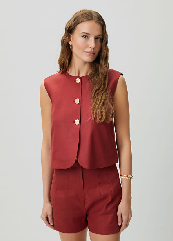 Beymen Club Brick Vest Shirt - 4