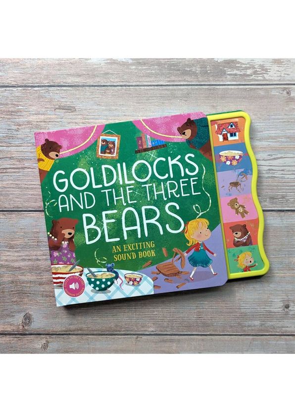 North Parade Publishing - Goldilocks Wavy Module 6 Button Sound Book ...