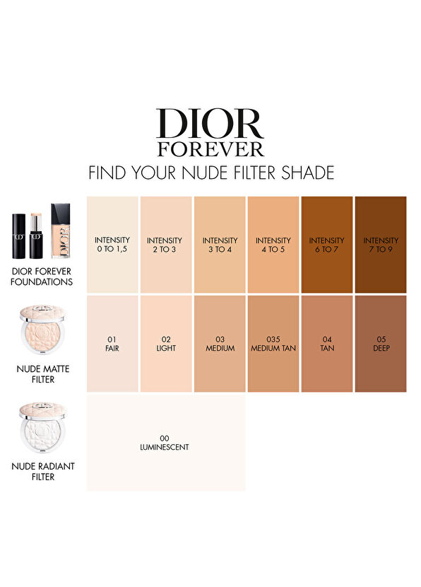 Dior Forever Nude Radiant Filter 00 Luminescent - 4
