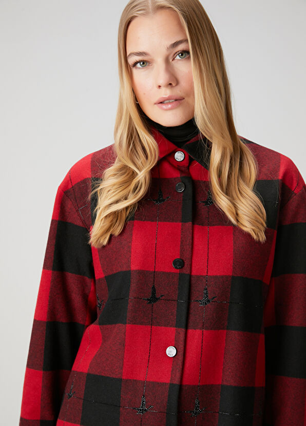 Beymen Club Kırmızı Siyah Kareli Gömlek - 2